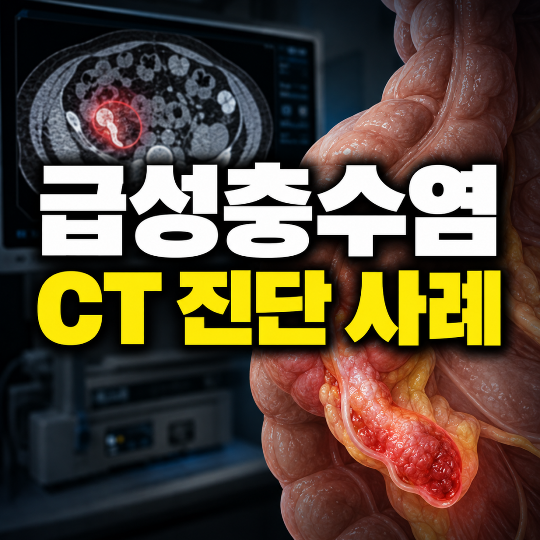 안산 파인메디내과의원 급성충수염 진단사례 썸네일